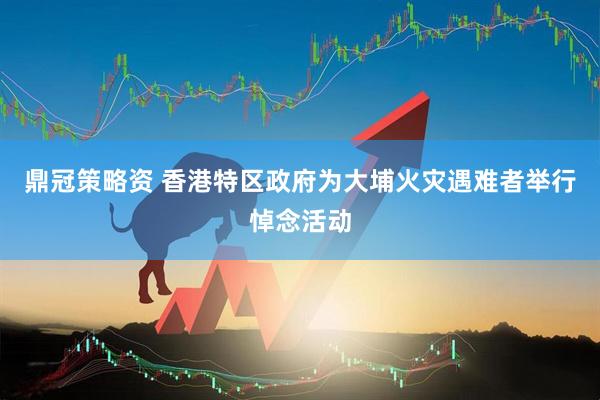 鼎冠策略资 香港特区政府为大埔火灾遇难者举行悼念活动