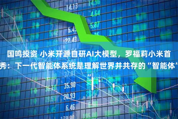国鸣投资 小米开源自研AI大模型，罗福莉小米首秀：下一代智能体系统是理解世界并共存的“智能体”